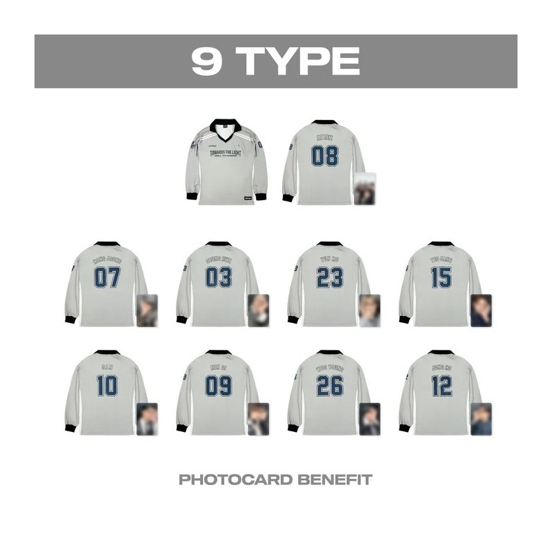 ATEEZ - REPLICA LONG SLEEVE ('2025 ATEEZ WORLD TOUR IN EUROPE' MD)