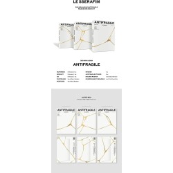 LE SSERAFIM - ANTIFRAGILE (2ND MINI ALBUM)